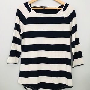 Banana republic striped shirt